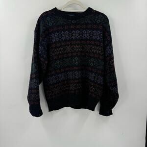 Vintage 90s Lands end made in Scotland knit Sweater